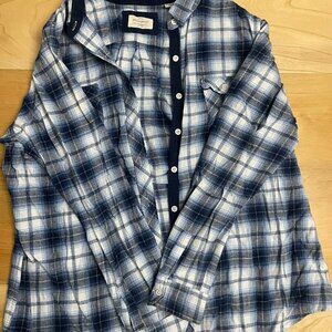 Thick, soft flannel button up, XL